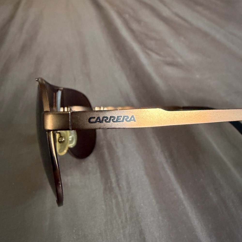 Carrera Men's Gold and Brown Sunglasses